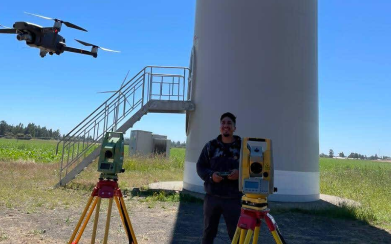 topografia con drones